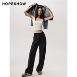 红袖 Осенние штаны для отдыха, костюм, коллекция 2023, городской стиль, изысканный стиль, свободный крой, по фигуре