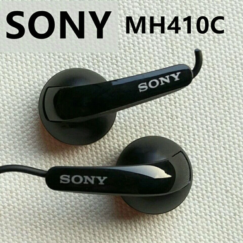 Sony Mh410C Classic In-Ear Stereo Wired Headphones with Heavy Bass and High-Quality Sound, Universal