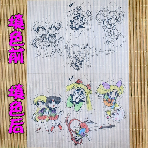 Школьный брелок ручной работы, принт, DIY, семейный стиль