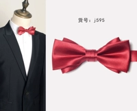 С бантиком, красный, J595