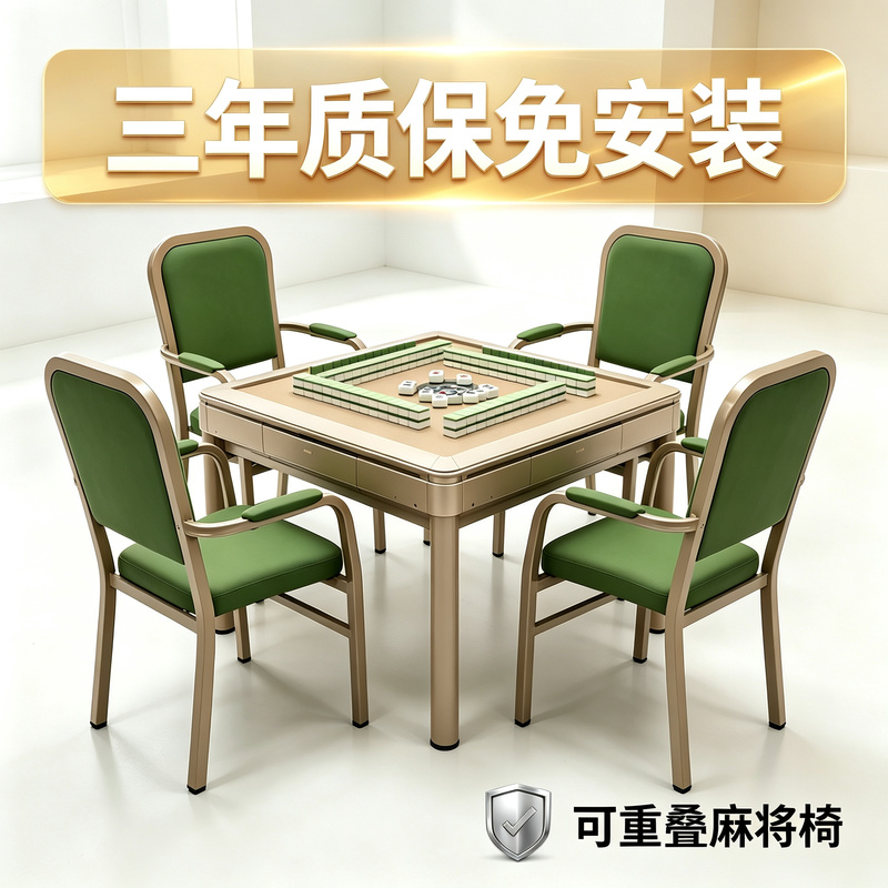 Special Chair with Backrest for Mahjong, Chess and Card Games, Suitable for Mahjong Rooms and Home Use Special Chair with Backrest for Mahjong, Chess and Card Games, Suitable for Mahjong Rooms and Home Use