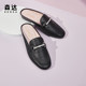 Senda Muller shoes women's summer shopping mall with the same stone pattern comfortable flat-heeled single shoes wearing slippers SAF01BH2