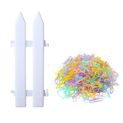 一片围栏+500根一次性皮筋