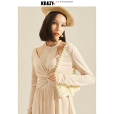 Krazy Летнее сексуальное трикотажное платье, юбка, 2019