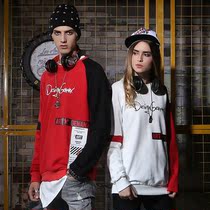 GENANX Lightning Tide Brand Clothes Couple Autumn New Loose Pullover Korean Trend Youth Sweat