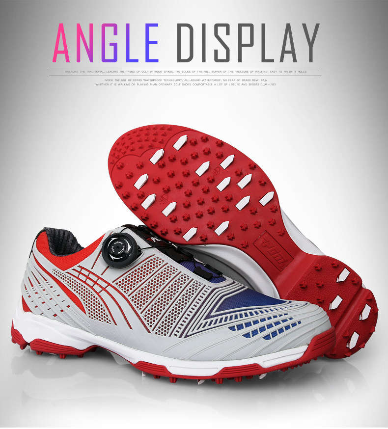 PGM giày golf nam mùa hè nam không thấm nước của giày knobs ren chống trượt móng tay bên sneakers bộ golf taylormade
