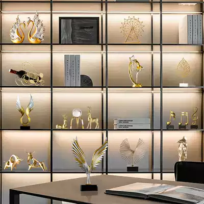 Nordic modern light luxury furnishings home accessories living room TV cabinet craft gifts decoration high-end porch wine cabinet decorations