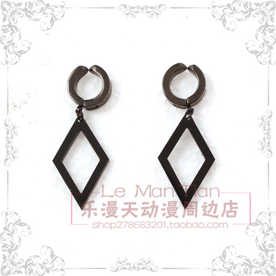 taobao agent Game IDOLISH7 Thousand (Yuki) earrings/ear clip COS accessories props free shipping