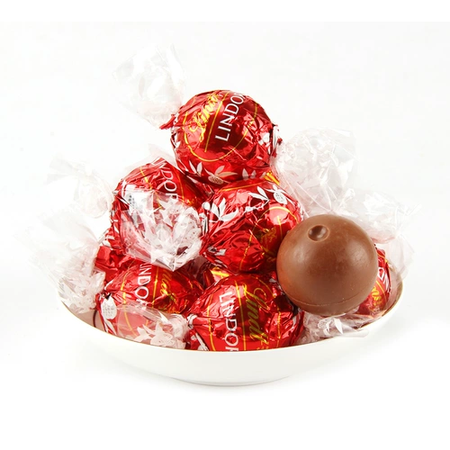 Lindt Lindt Шоколадные мягкие шарики 500 г Молочные Интернет-закуски для знаменитостей Импортные Lindor оптовые свадебные конфеты