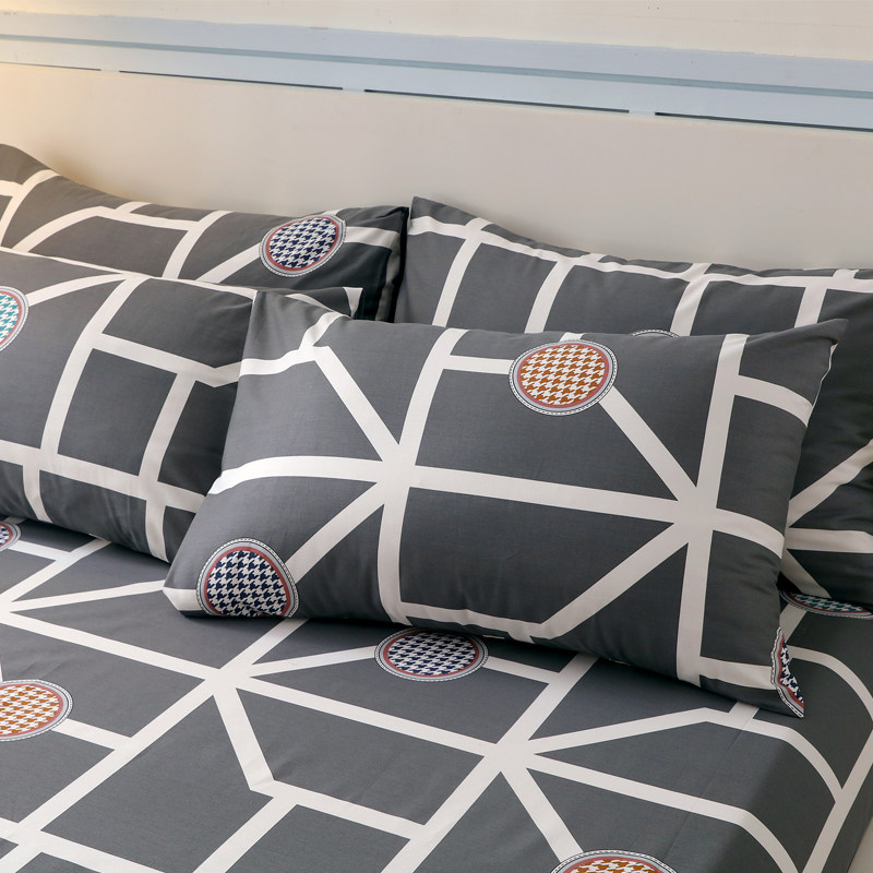 Single cotton pillowcase cotton standard single adult pillow bag 48*74cm cartoon flower pillowcase one - Taobao