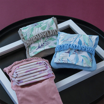 Aunt towel storage bag Portable sanitary napkin bag Cute tampon bag Portable m towel briefcase