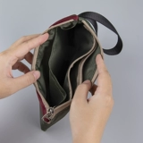 Длинный бумажник, универсальная ткань, вместительные и большые водонепроницаемые монеты для ключей, сумка, простой и элегантный дизайн, японские и корейские