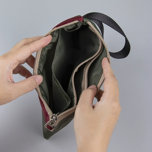 Длинный бумажник, универсальная ткань, вместительные и большые водонепроницаемые монеты для ключей, сумка, простой и элегантный дизайн, японские и корейские