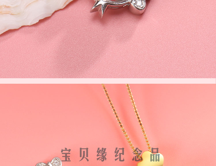 12 Zodiac bé tóc lưu niệm bé tóc mặt dây chuyền tự chế bé sơ sinh gà bé sterling bạc vòng cổ vú sữa mặt dây chuyền - Quà lưu niệm cho bé / Sản phẩm cá nhân quà tặng cho bé gái 3 tuổi