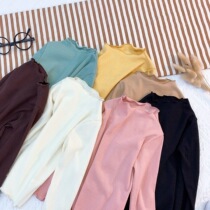 Spring and autumn childrens blouses Long sleeves T-shirt 1-3-5-year-old baby beating undershirt foreign air girl to wear autumn clothes thin spring clothes