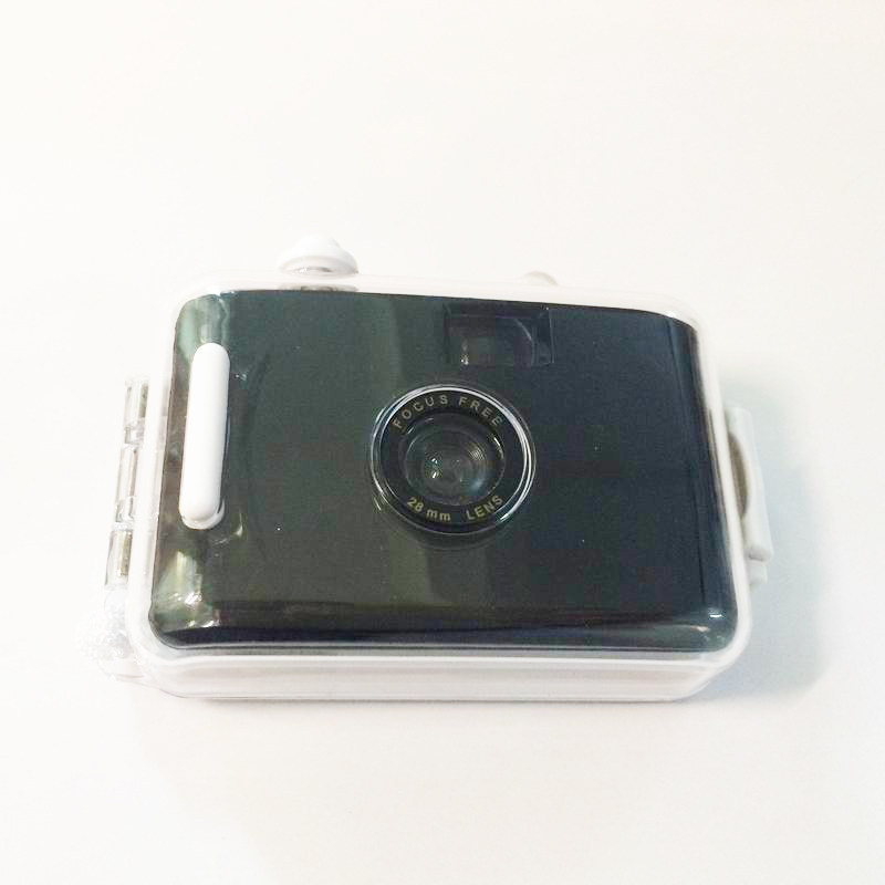 Black & White Dumb Melon Camera Girl Cute Glue Rolls Retro Film Birthday Presents Entry-level Children Camera Carry-on-Taobao