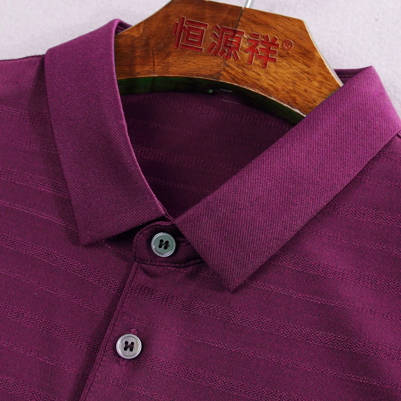 恒源祥 Silk short sleeve T-shirt