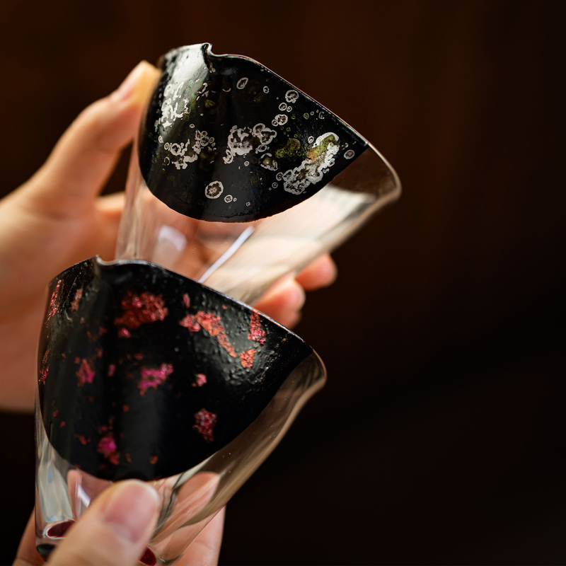 Jingdezhen Guanyun Tingyu Lacquer Fair Cup, High Borosilicate Transparent Glass, High-End Household Heat-Resistant Tea Divider, Tea Pot