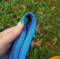 Truck rope binding rope flat belt rope wide cloth belt woven rope flat belt rope brake rope outdoor wear-resistant