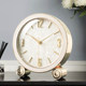 2025 new light luxury table clock living room home desktop pendulum clock table clock display clock clock ornaments