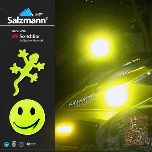 Светоотражательная ночная безопасная наклейка, коляска, клейкий велосипед, рюкзак