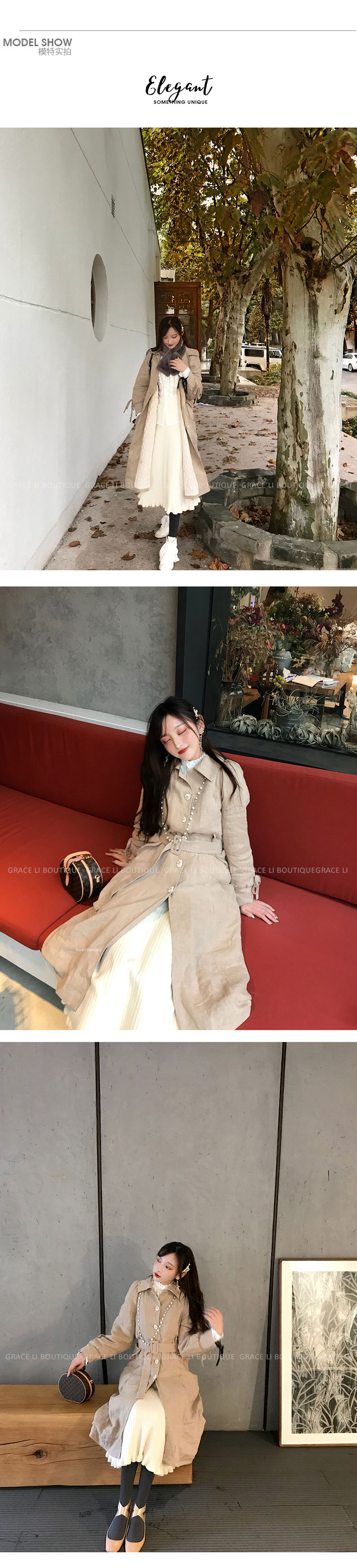 Trái tim màu xanh graceli mùa đông khí chất cotton quần áo nữ ins nhỏ nước hoa gió eo áo cardigan dài áo ấm áo phao gile nữ dáng ngắn