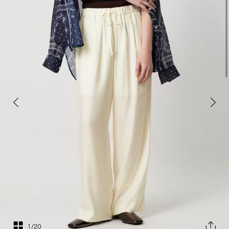 27 Dolls Overseas Purchase No Returns or Exchanges Bulk Shipping Ua Main Brand Mixed Copper Anise Wide-Leg Pants