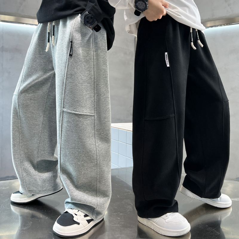 Children's Clothing Boys' Pants Spring and Autumn 2026 New Style Big Kids Sports Pants Autumn Casual Sweatpants Boys' Long Pants Children's Clothing Boys' Pants Spring and Autumn 2026 New Style Big Kids Sports Pants Autumn Casual Sweatpants Boys' Long Pants