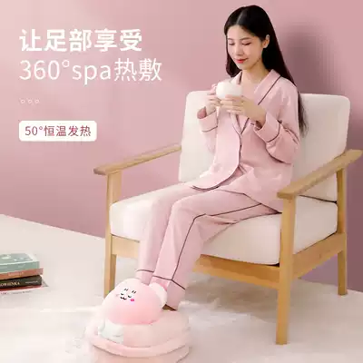 Leg massager foot calf foot therapy machine automatic kneading roller household electric heating instrument plantar artifact