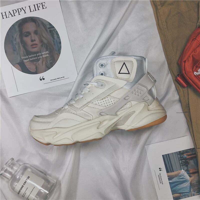 2018 mùa thu và mùa đông mới in gió gió Giày nữ hip hop của aj giày converse nữ cổ thấp