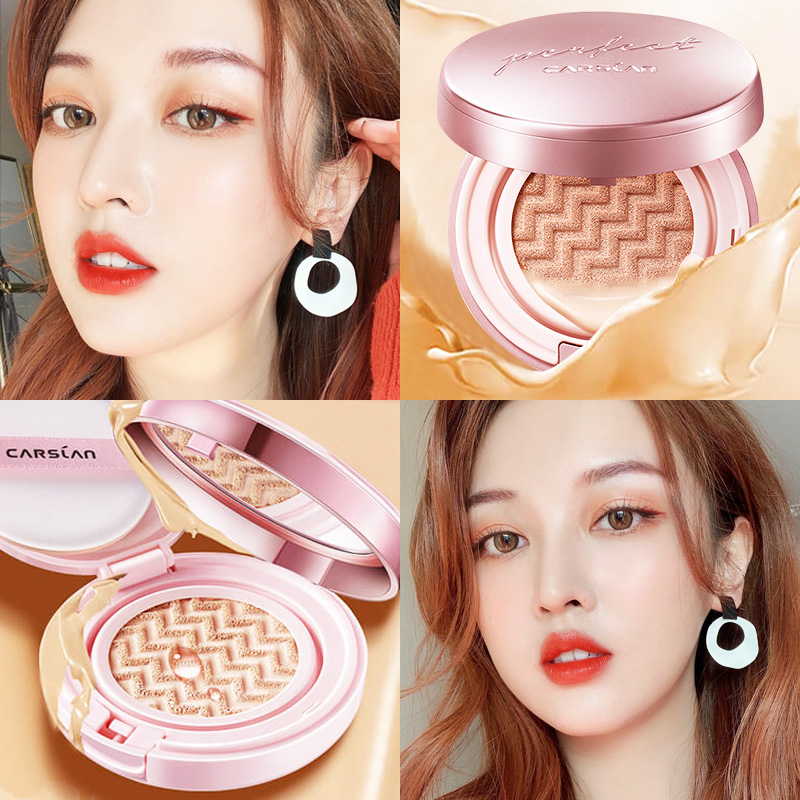 Katilan snail air cushion cc cream Flawless Moisturizing Moisturizing Ti complexion bb Isolation powder Bottom Liquid Cosmetics