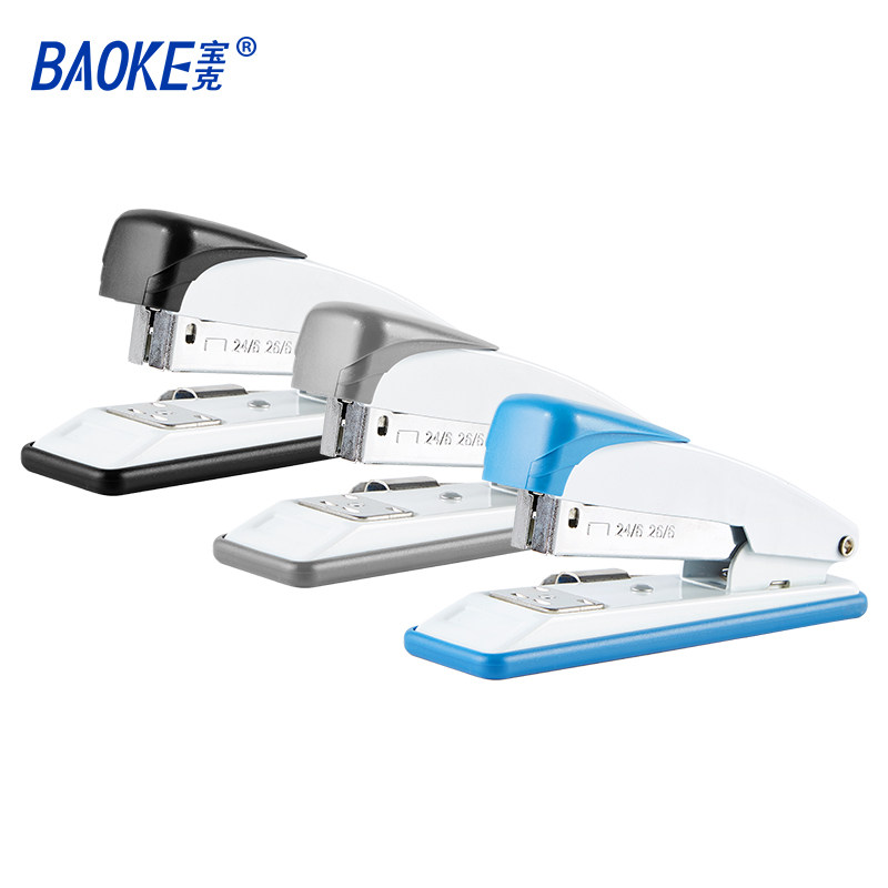 Baoke stapler ST1105 fashion stapler stapler hand-held stapler office stapler riding nails