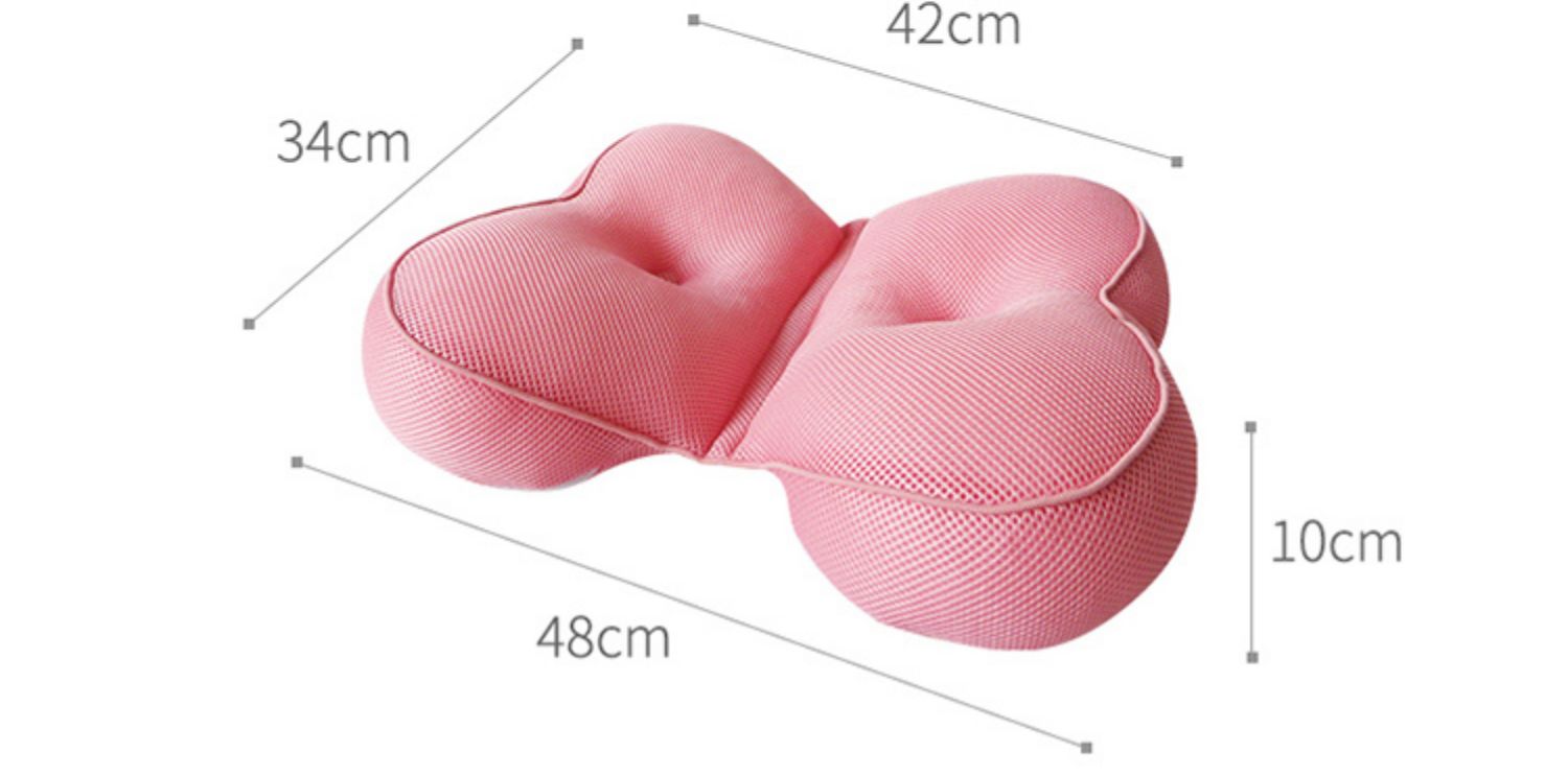 Nhật Bản đẹp đệm hông văn phòng ghế bà mẹ đuôi đốt sống giải nén mùa hè thở dày ghế mat đẹp hông - Ghế đệm / đệm Sofa mẫu đệm ghế sofa gỗ đẹp