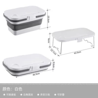 Белый можно использовать в качестве маленького стола