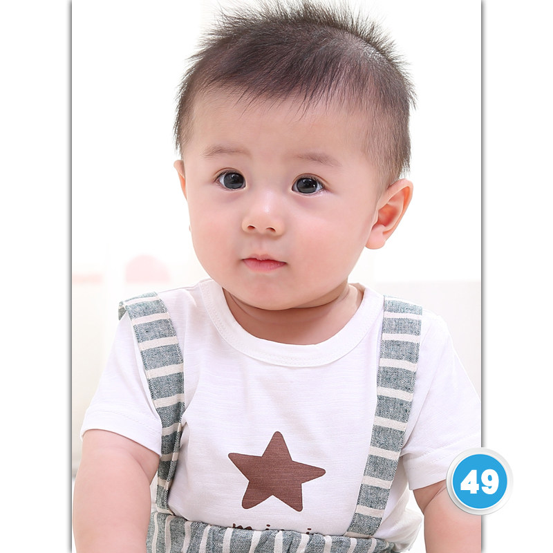 Number 49 Baby poster photo Baby painting for adorable baby pregnant woman with baby boy Child teaching big picture wall paste