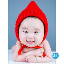 No 21 small beautiful baby painting Chinese baby poster Baby picture Baby prenatal education poster Pictorial photo hanging painting