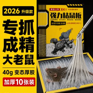 Mouse Sticky Board with Strong Adhesive, Large Mouse Trap, Super Strong Household Indoor Sticky Mouse Catcher