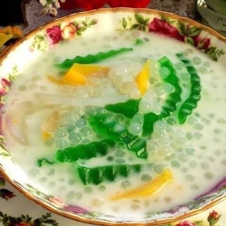 Sugar water dessert with 500g vietnamese sago from vietnam