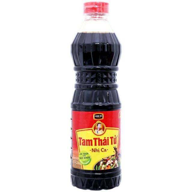 Vietnamese specialty delicacies three prince soybean soy sauce a bottle of 500 ml long - term sale of various spice packs