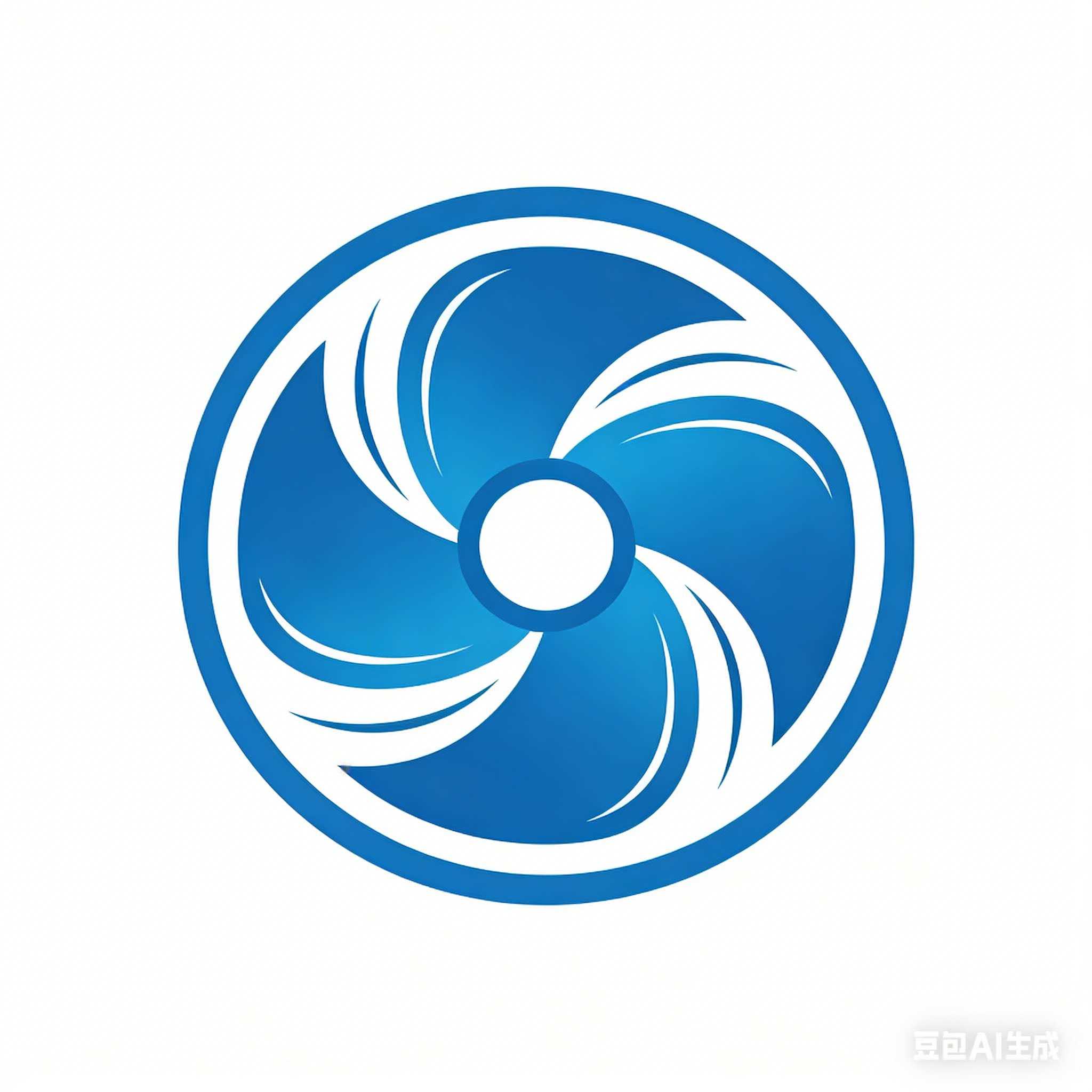 极速降温CPU散热器风扇的LOGO