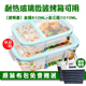 hộp cơm hâm nóng chefman [Bộ dụng cụ giao thực phẩm] Hộp đựng đồ ăn bằng thủy tinh tách biệt hoàn toàn - Hộp cơm điện sưởi ấm hộp cơm điện mocato
