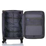 Сверхлегкий вместительный и большой чемодан, сумка для путешествий, 28 дюймов, ткань оксфорд, 24 дюймов, 20 дюймов