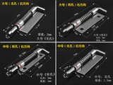 Утолщено 304 Электрический шкаф из нержавеющей стали, шарнирная заглушка -Промышленная шкафа для промышленного шкафа -пружинная штука