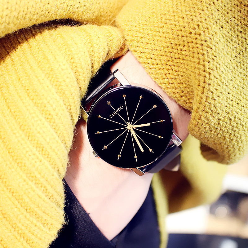 Jam Tangan Fashion Versi Korea Tali Kulit