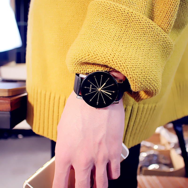 Jam Tangan Fashion Versi Korea Tali Kulit
