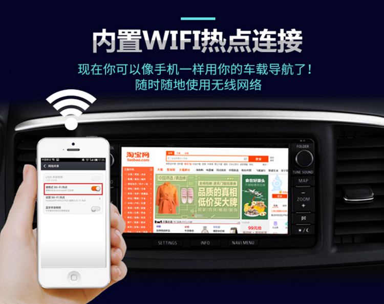 07080910 Ford McCos S-MAX Maxmond Dior giành chiến thắng trong bộ điều hướng màn hình lớn Android đặc biệt - GPS Navigator và các bộ phận định vị ô tô