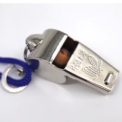 ສາມາດ engraved ມີຊື່ຄູຝຶກສອນ whistle butterfly ບັດ 7001-2 ຂະຫນາດນ້ອຍ bronze whistle ການແຂ່ງຂັນຫ້ອງຮຽນການຝຶກອົບຮົມກິລາຄໍາສັ່ງຈະລາຈອນ whistle