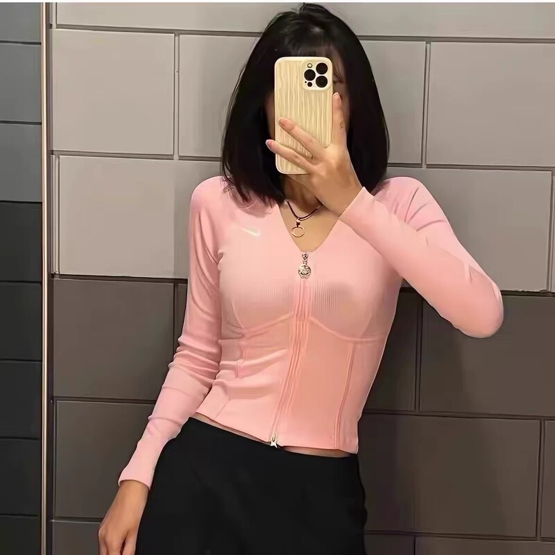 Nike Genuine Spring New Women's Casual Sports Long-Sleeved Knitted Jacket Hf1133-631