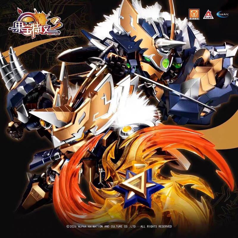 Yili Chuangwan Fruit Treasure Assault 3 Magic King Rogue Eyebrow Rat Eyes Fire Cloud Blade Wf Limited Edition Assembly Model