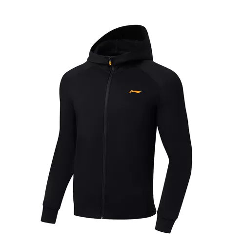 Li Ning, зимний кардиган для спортзала, толстовка с капюшоном, 2022